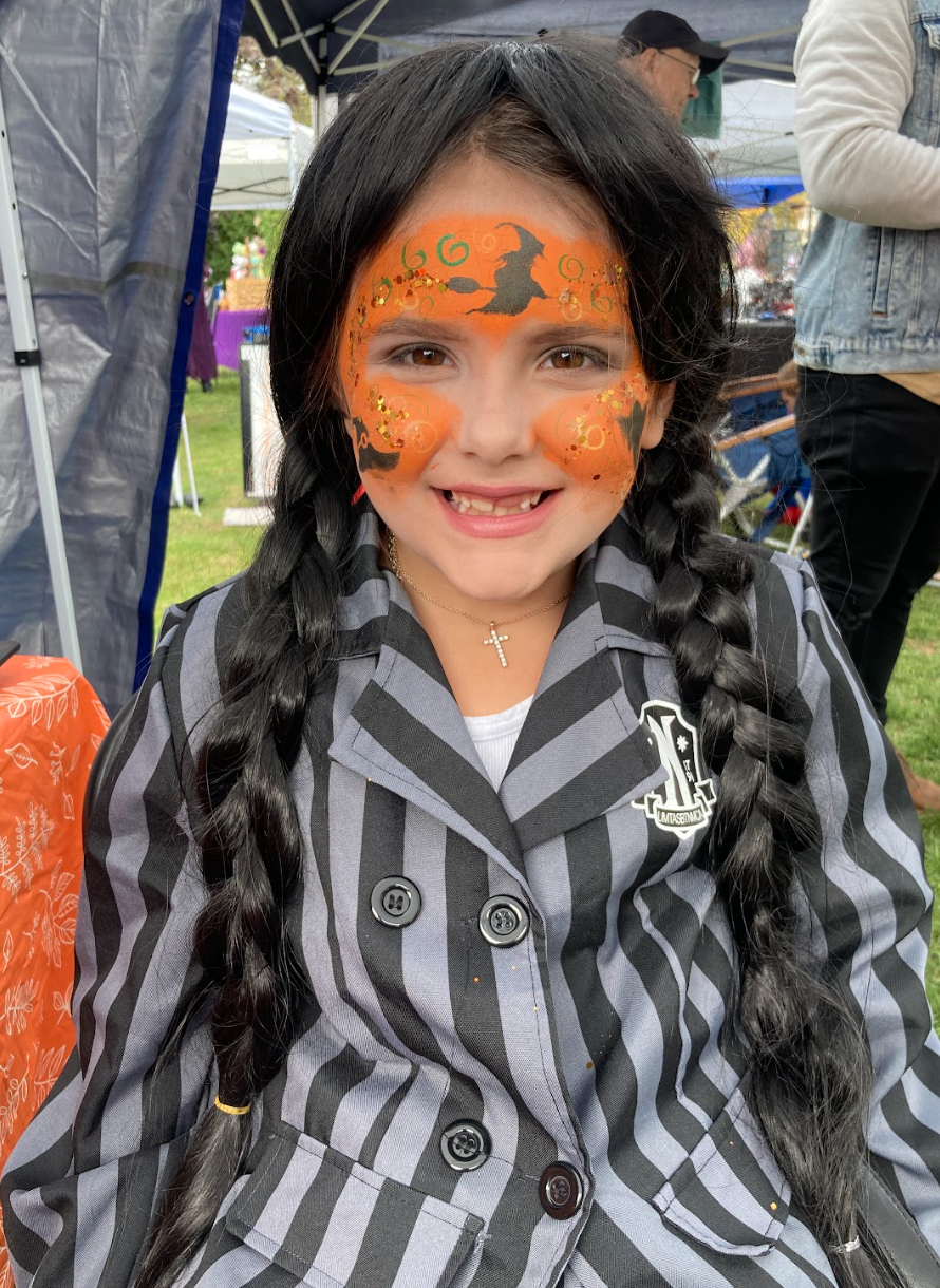 Halloween face paint