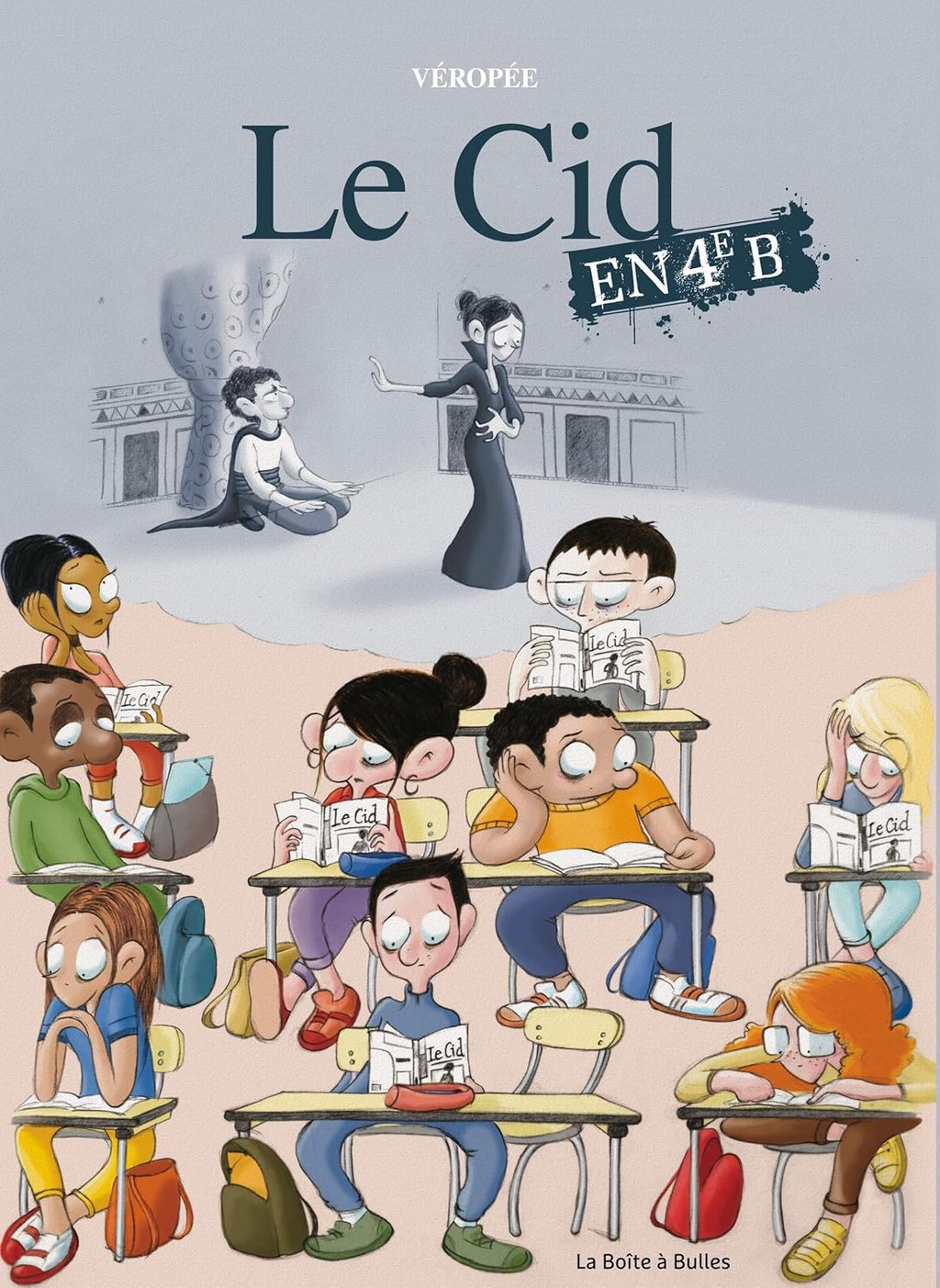 Première de couverture de la BD Le Cid en 4eB