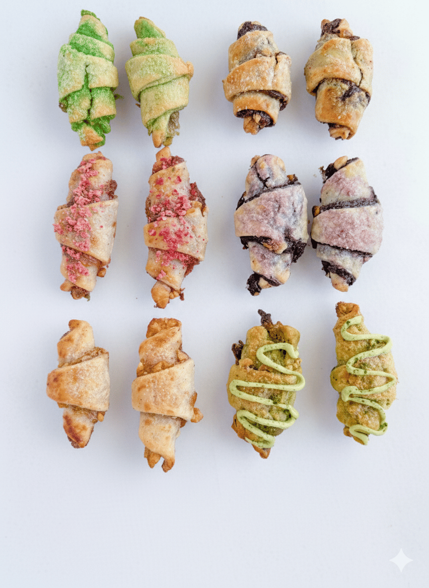 assorted rugelach