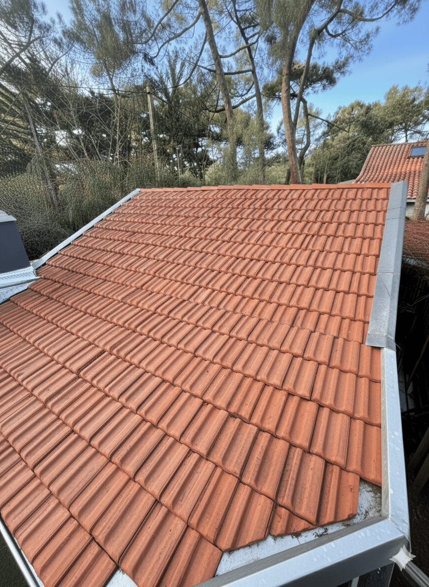 toiture cap ferret tuile marseillaise