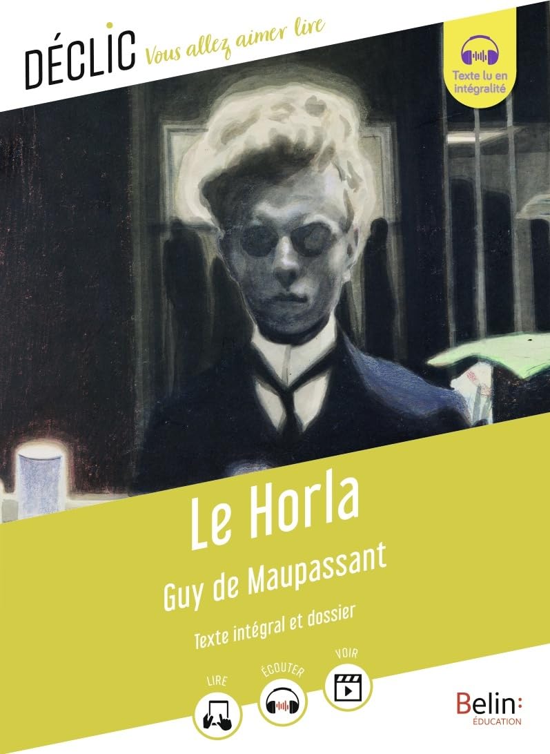 Première de couverture du roman Le Horla de Guy de Maupassant