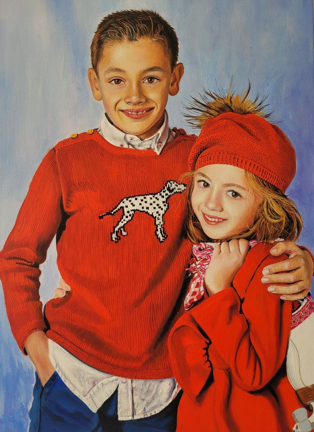 Álvaro Fernández Sáez Alonso & Daniela Portrait