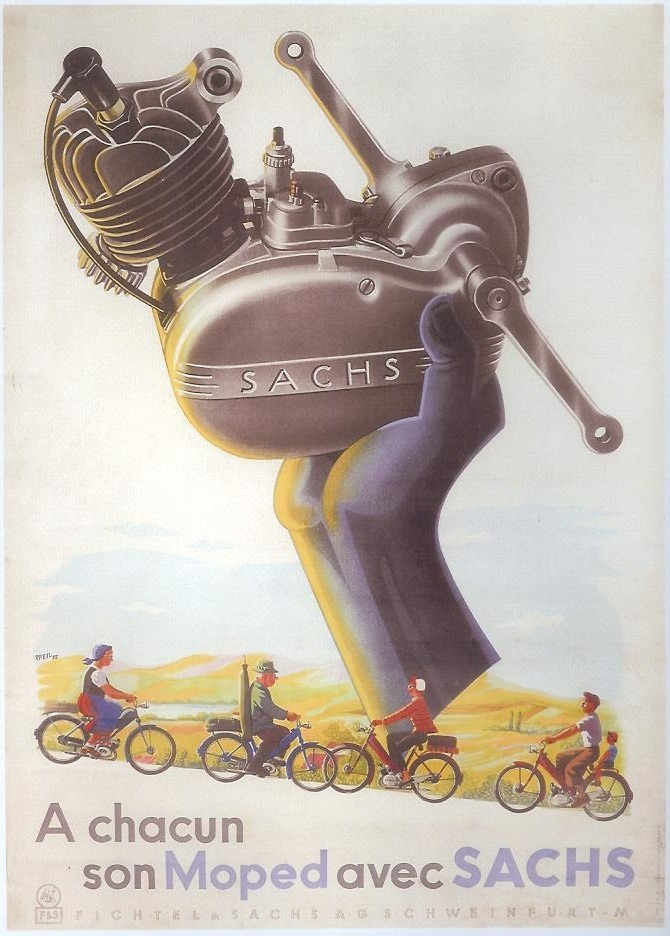 1955 Sachs Poster
