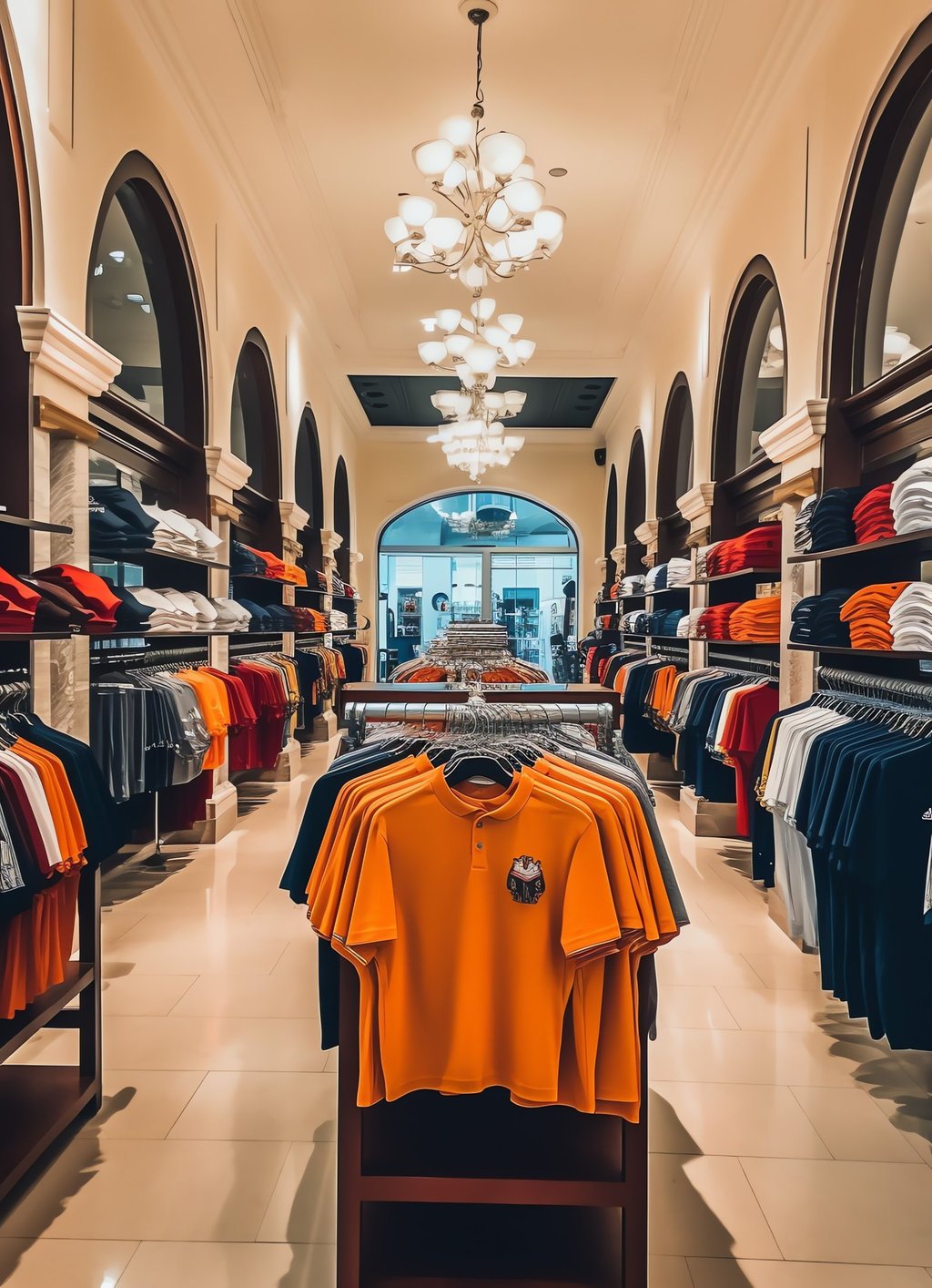 Clean retail store