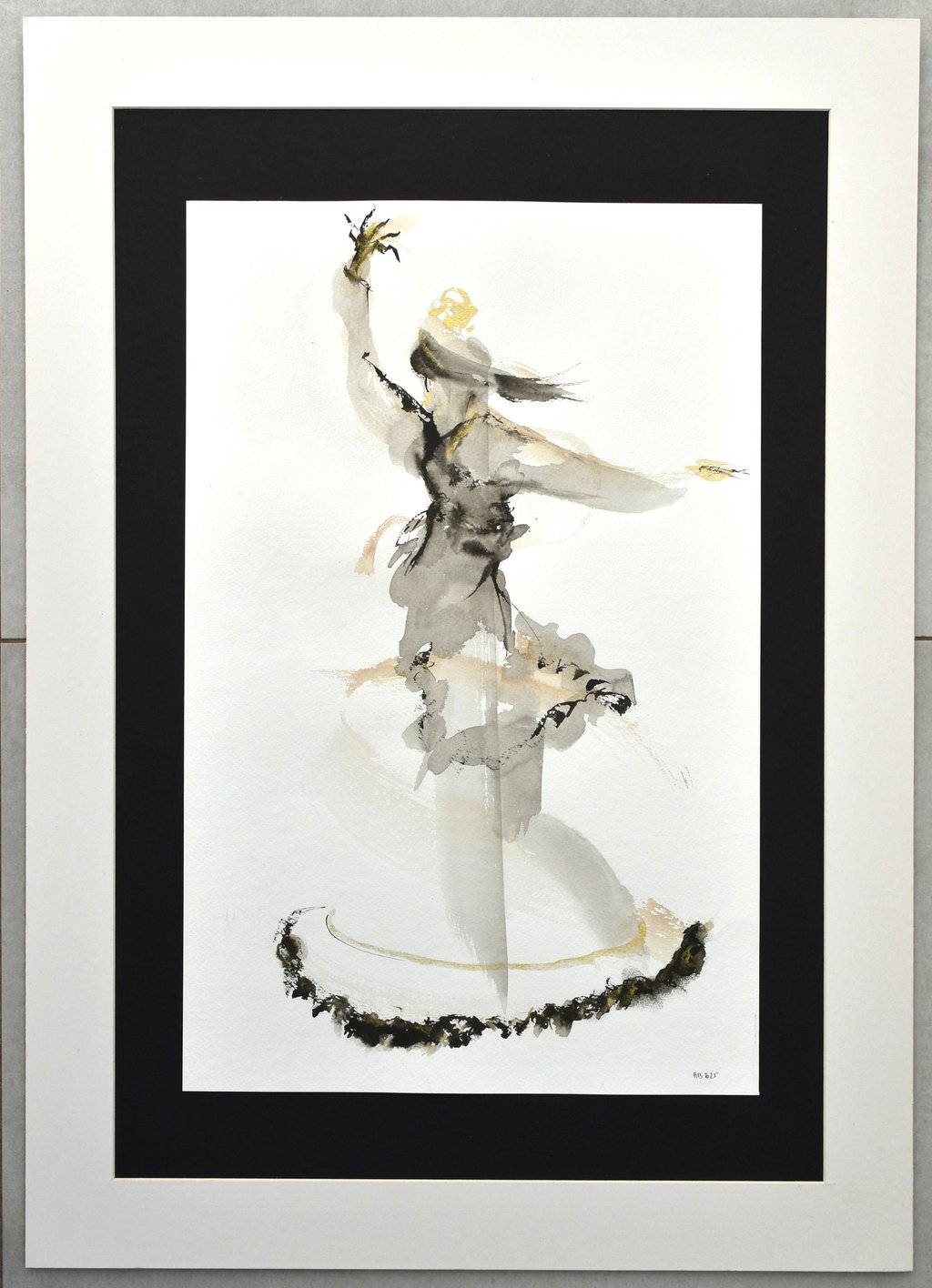 flamenco dessin à l'encre ink drawing Sète