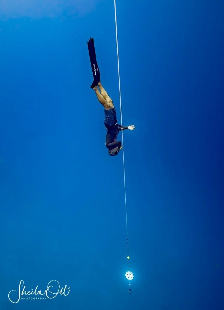 Freediving on Curacao