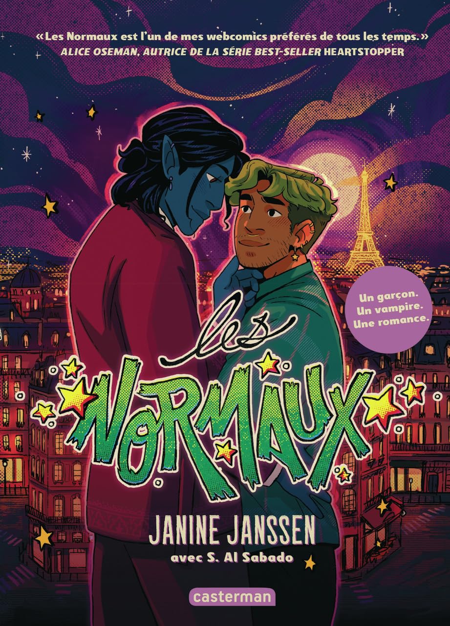 Première de couverture du tome 1 de la BD Les normaux