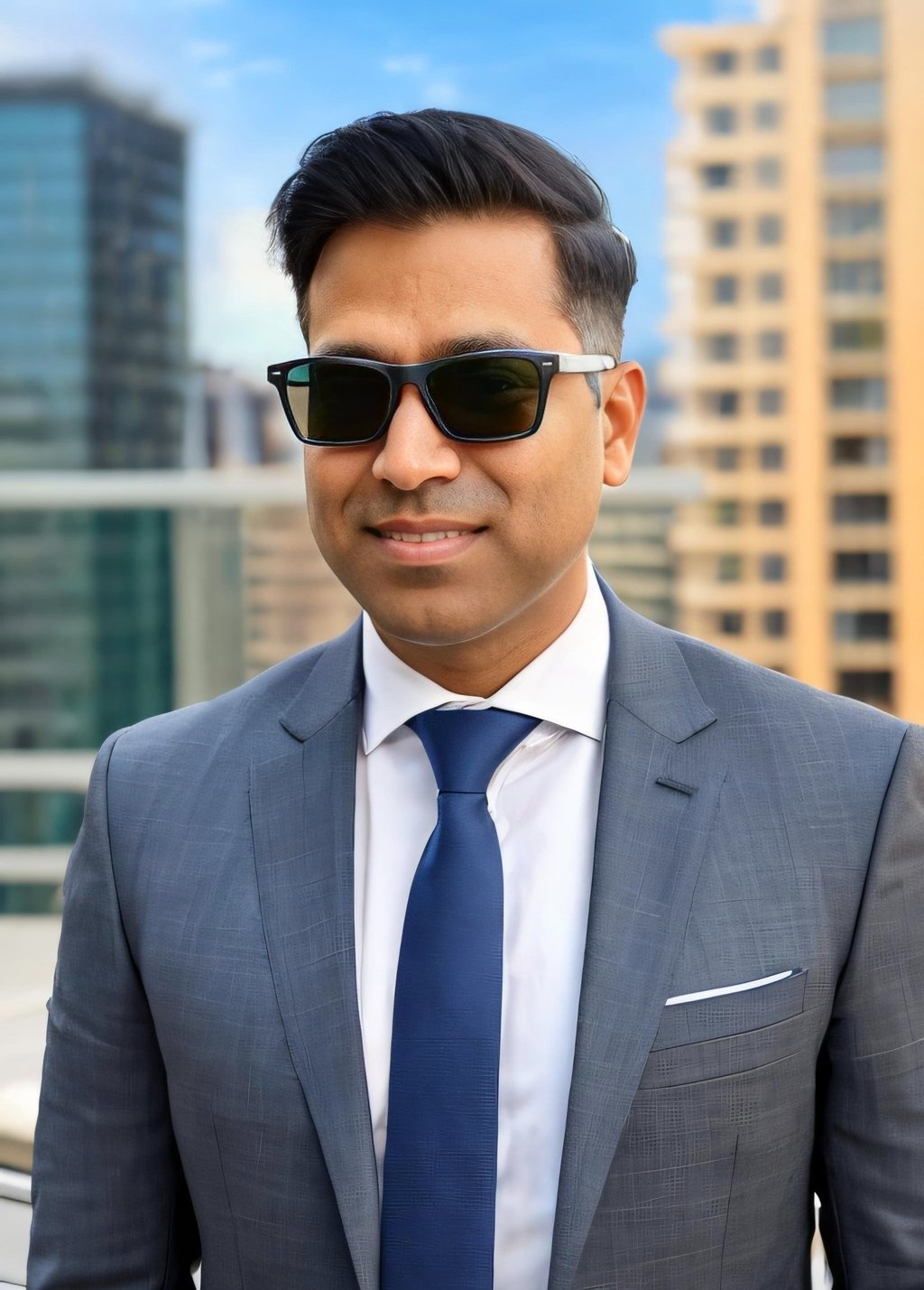 Deepak (Roy) Bhavi. Founder and Principal of FlexSpace Business Parks.