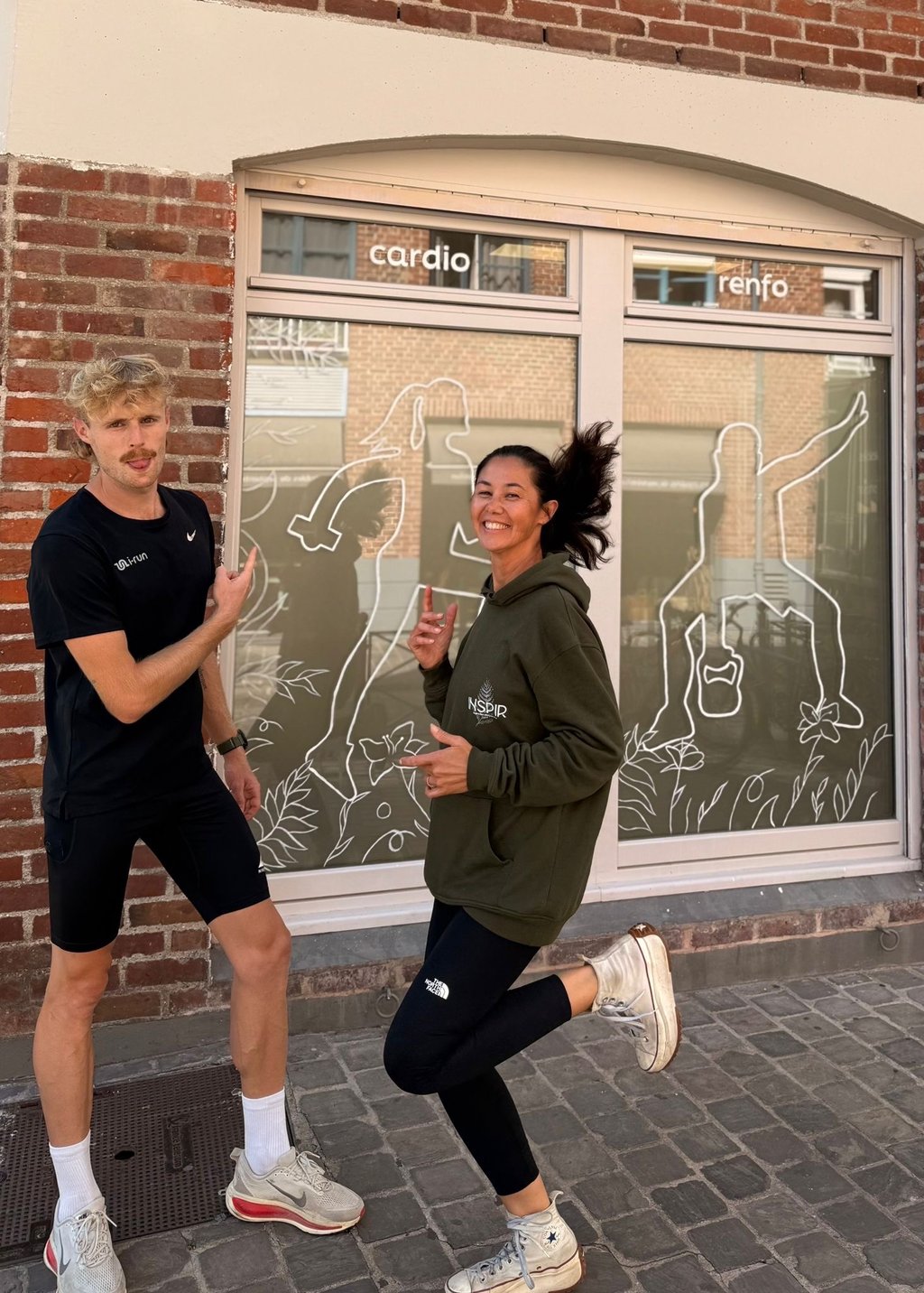 TiSomé Outdoor qui collabore avec un studio de Yoga 