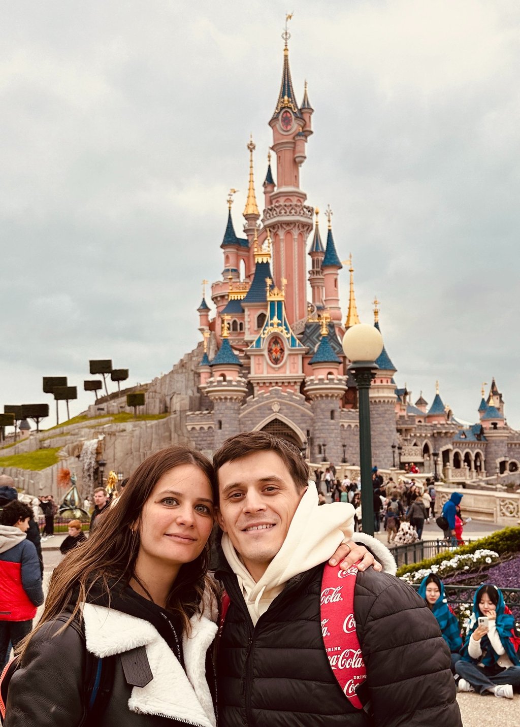 Puflibooks founders Mateo and Anto in Disney World trip
