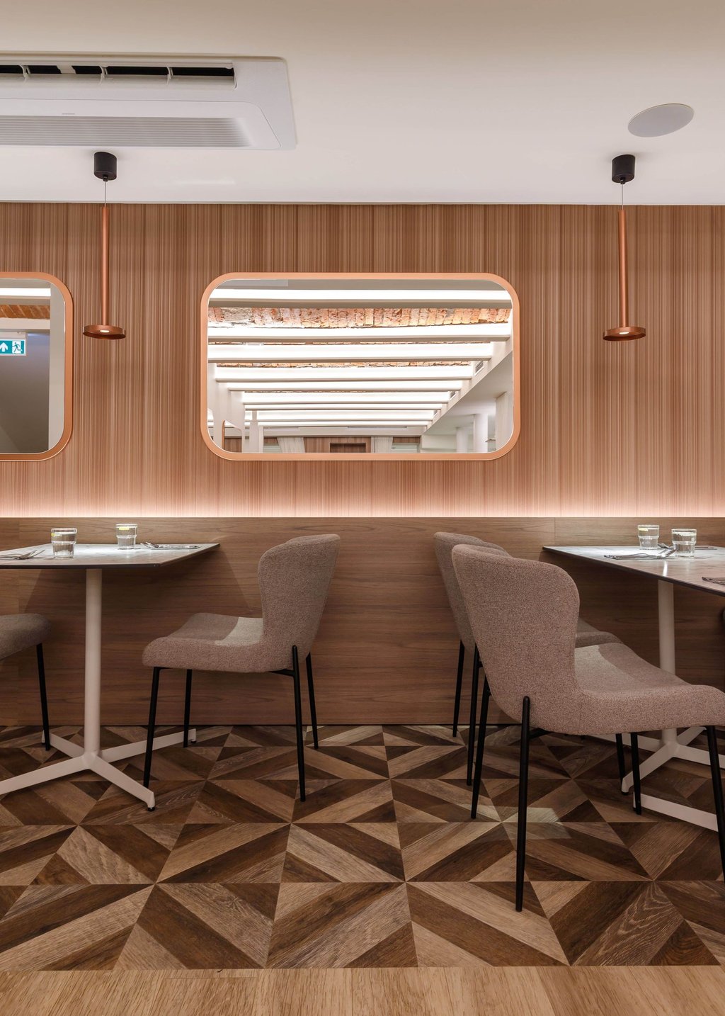 Amtico Gatsby Square vinilinių grindų dizainas