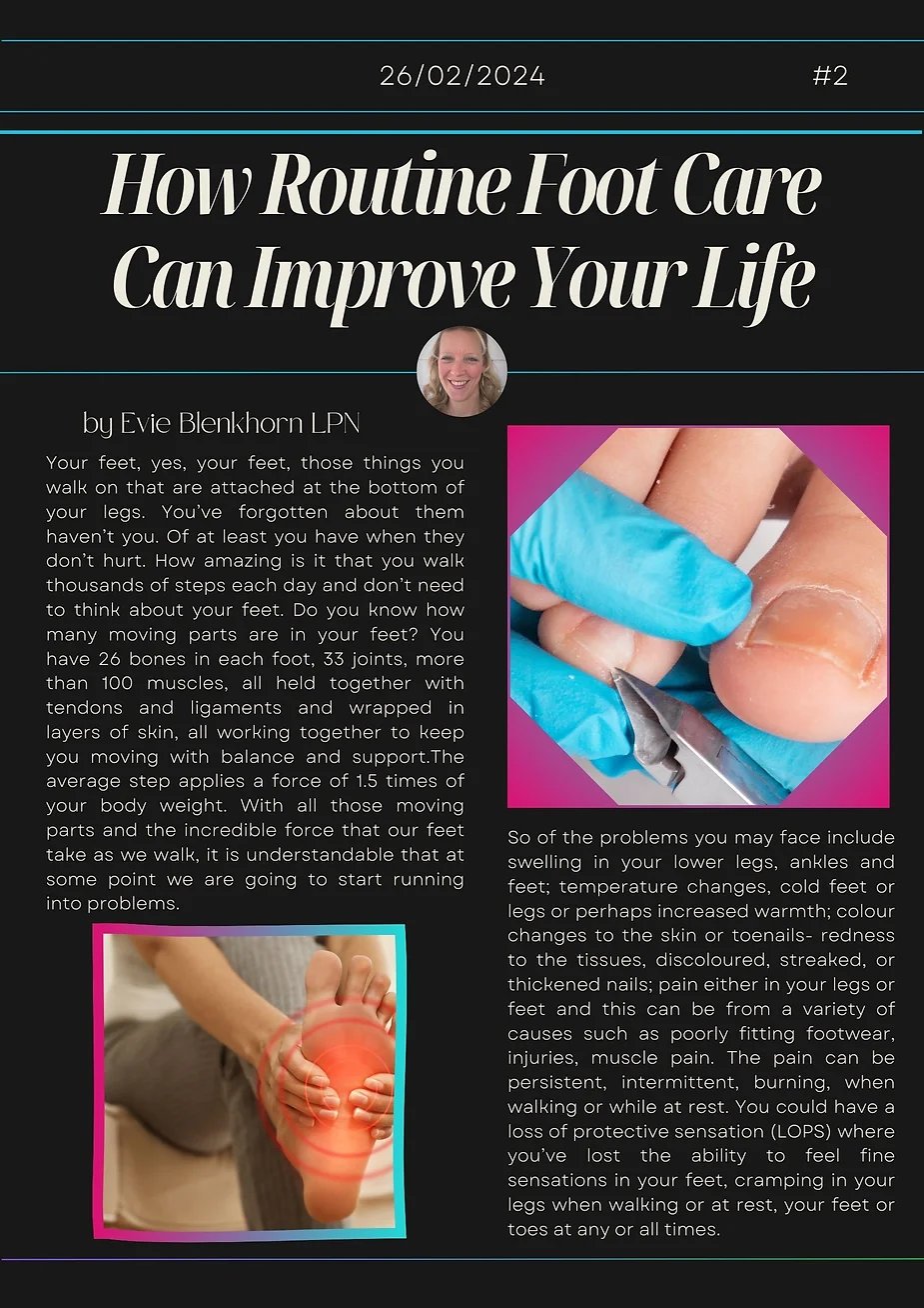Routine Foot Care, better life