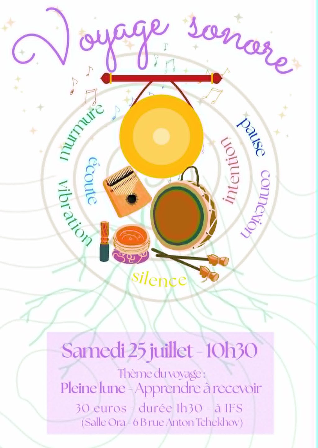 Voyage sonore caen sonotherapie elisabeth willem
