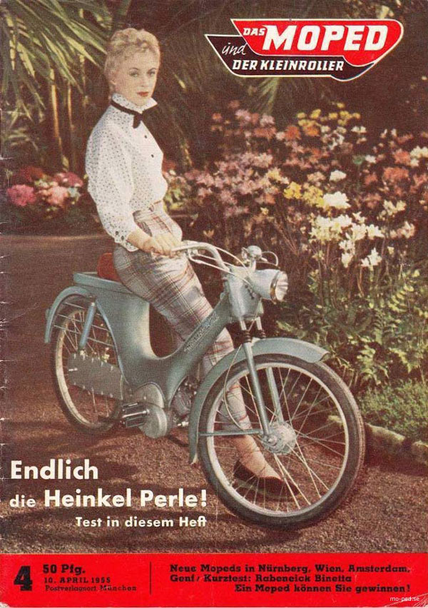 Heinkel Perle moped