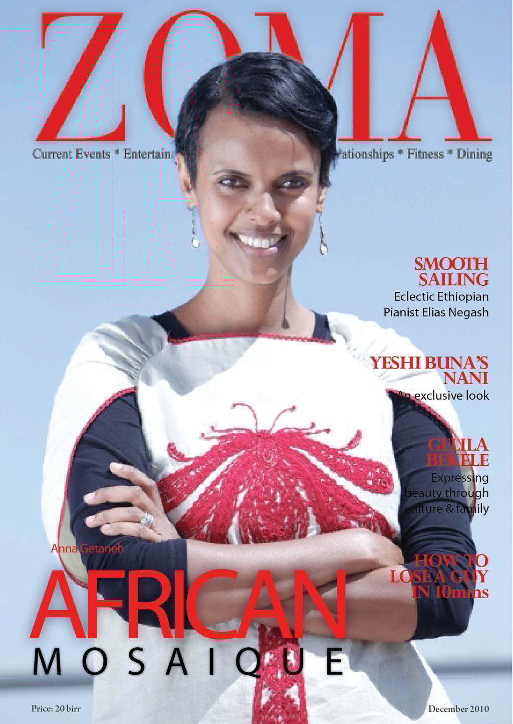 Ms Anna Getaneh, Africa Mosaic CEO