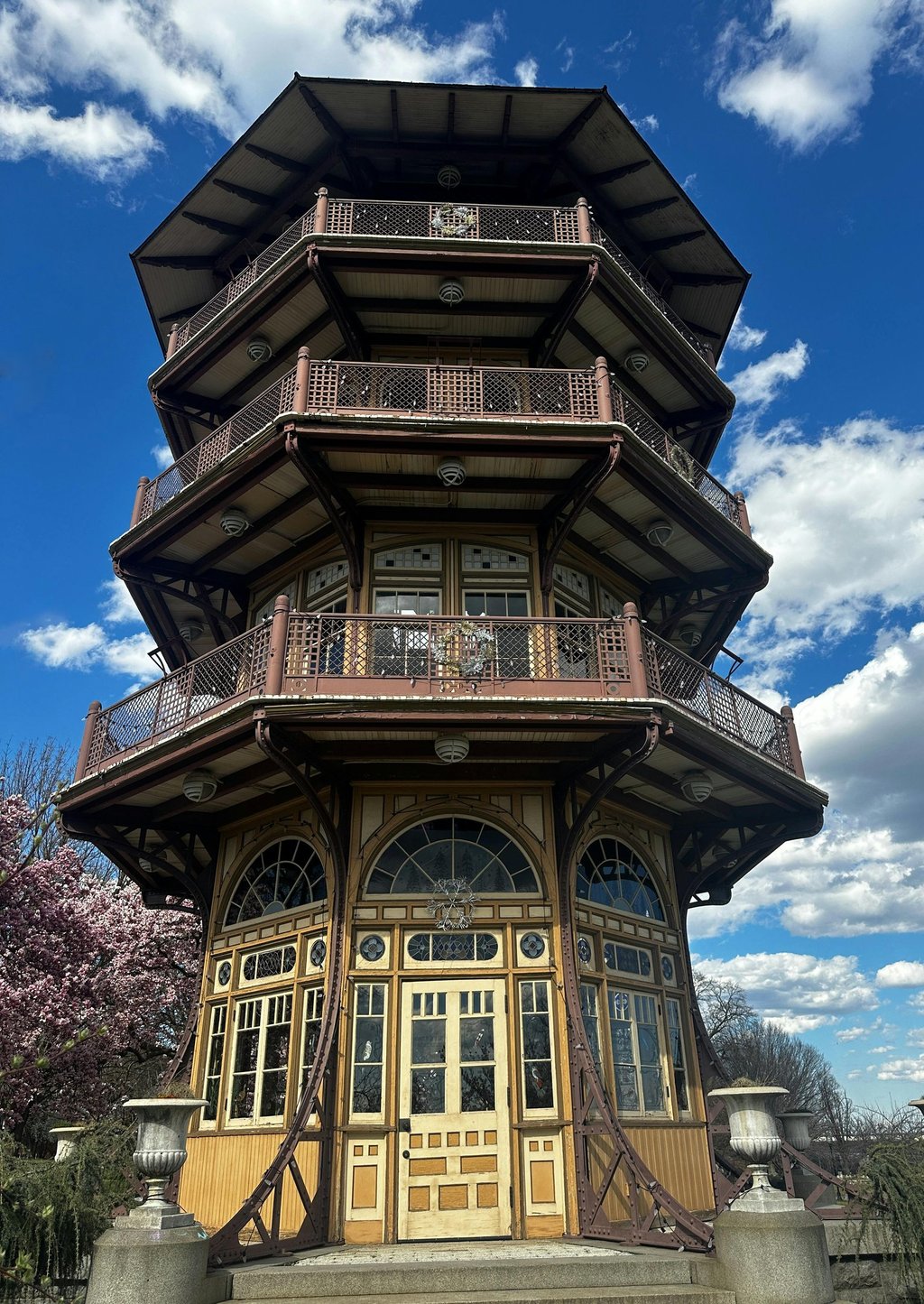 The Pagoda in Patterson Park Observatory , Baltimore , Maryland , USA