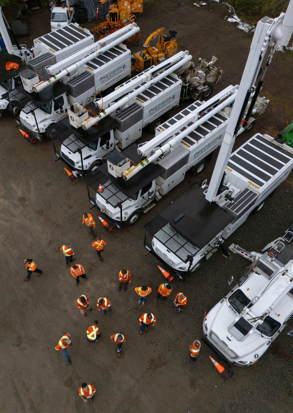 Bucket Trucks and Chippers