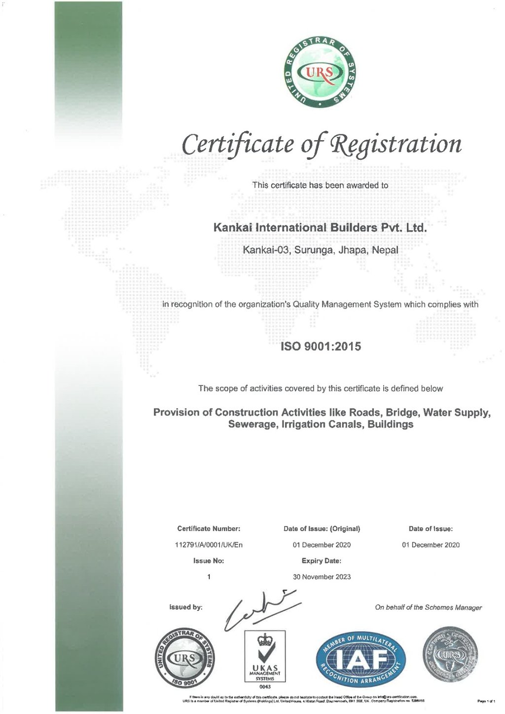 iso-certified-Certificate-to-Kankai-Internationall-Builders