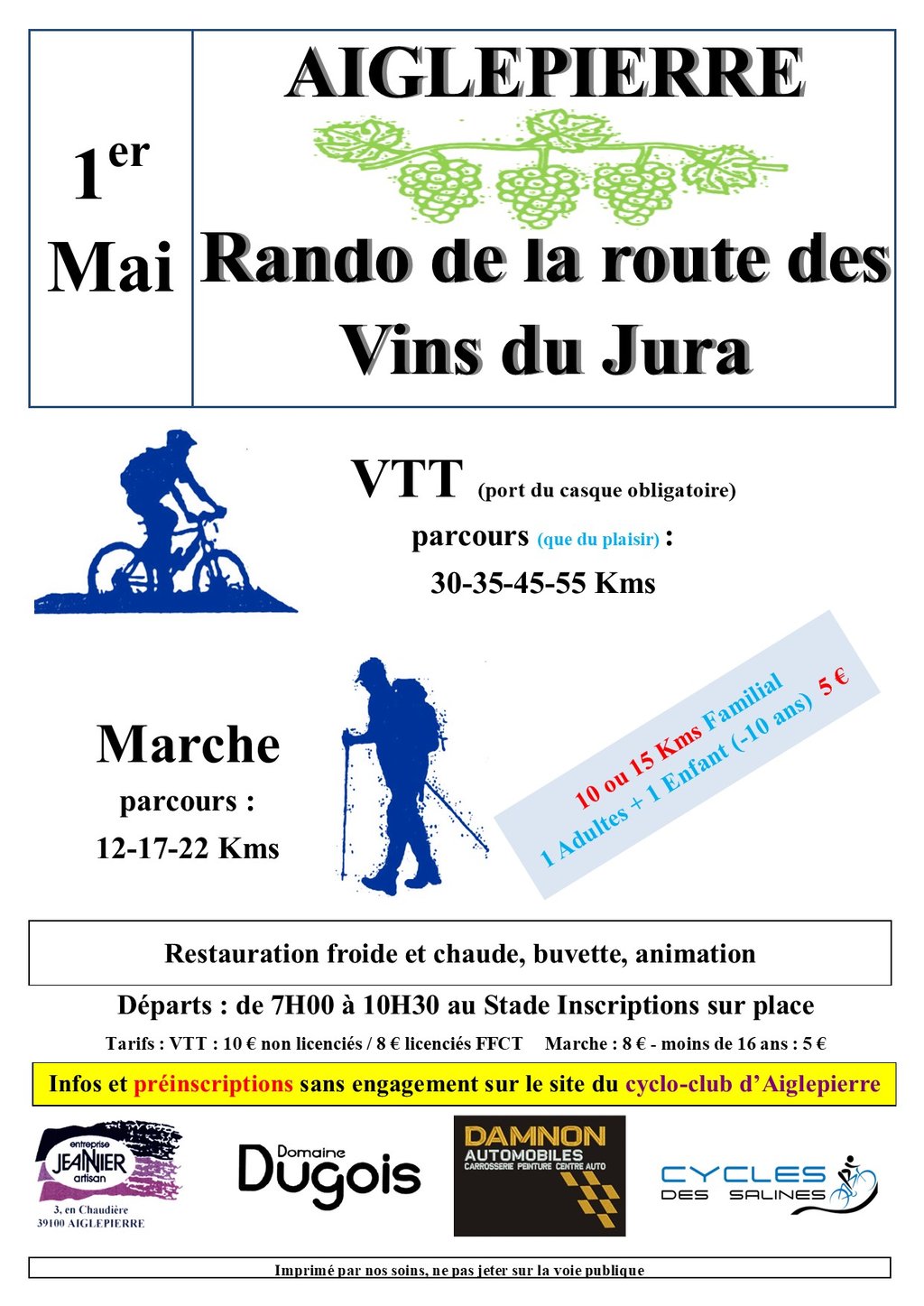 a poster for a bike race in the middle of the day