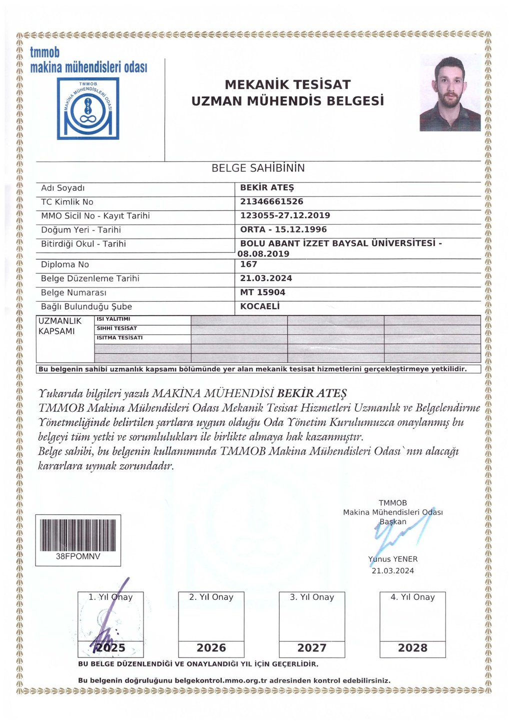 mekanik tesisat atekon