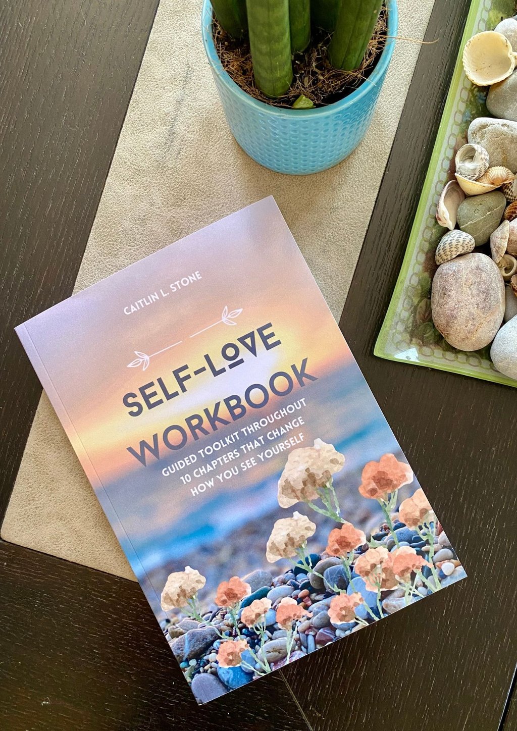 Self-love workbook designed to help you stop self-doubt and practice self-love daily