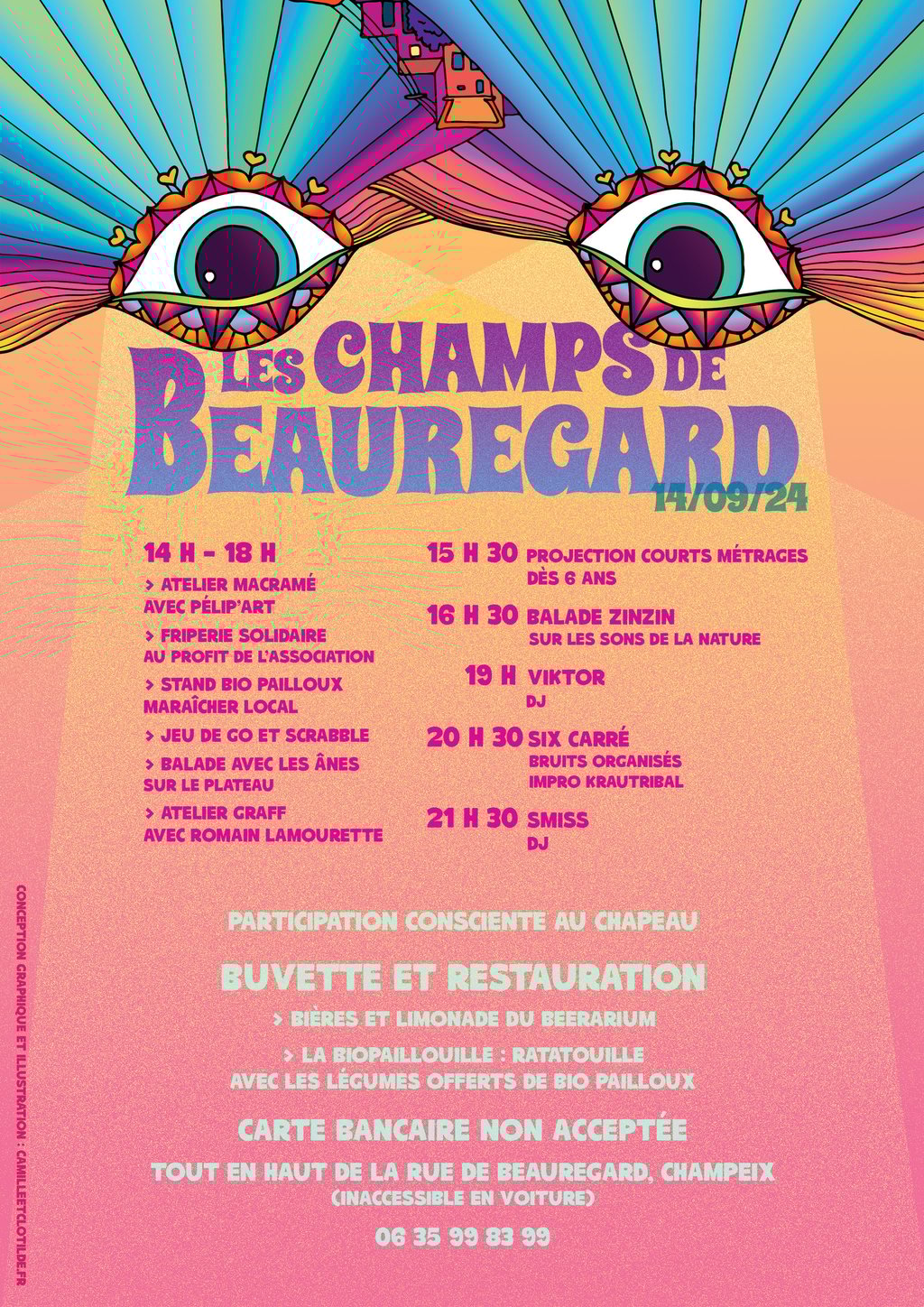 flyer les champs de beauregard 2024