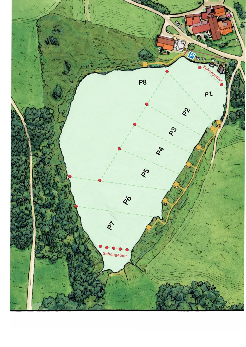 Plätze AK Carpfishing