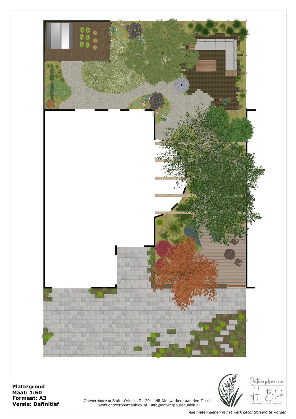 Landelijk ontwerp, Zuid-Holland, Natuurlijke Beplanting