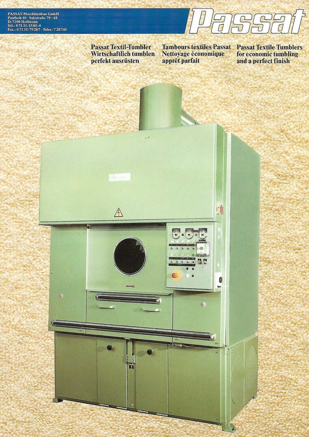 secadora industrial Passat