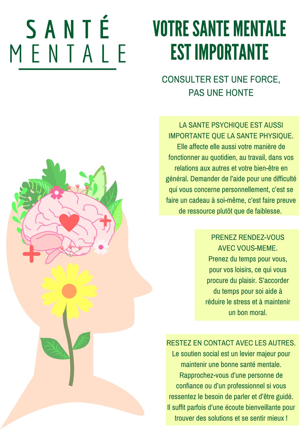 Affiche santé mentale
