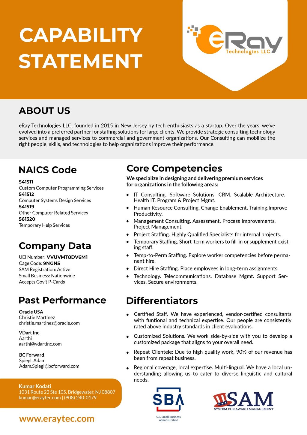 Capability Statement