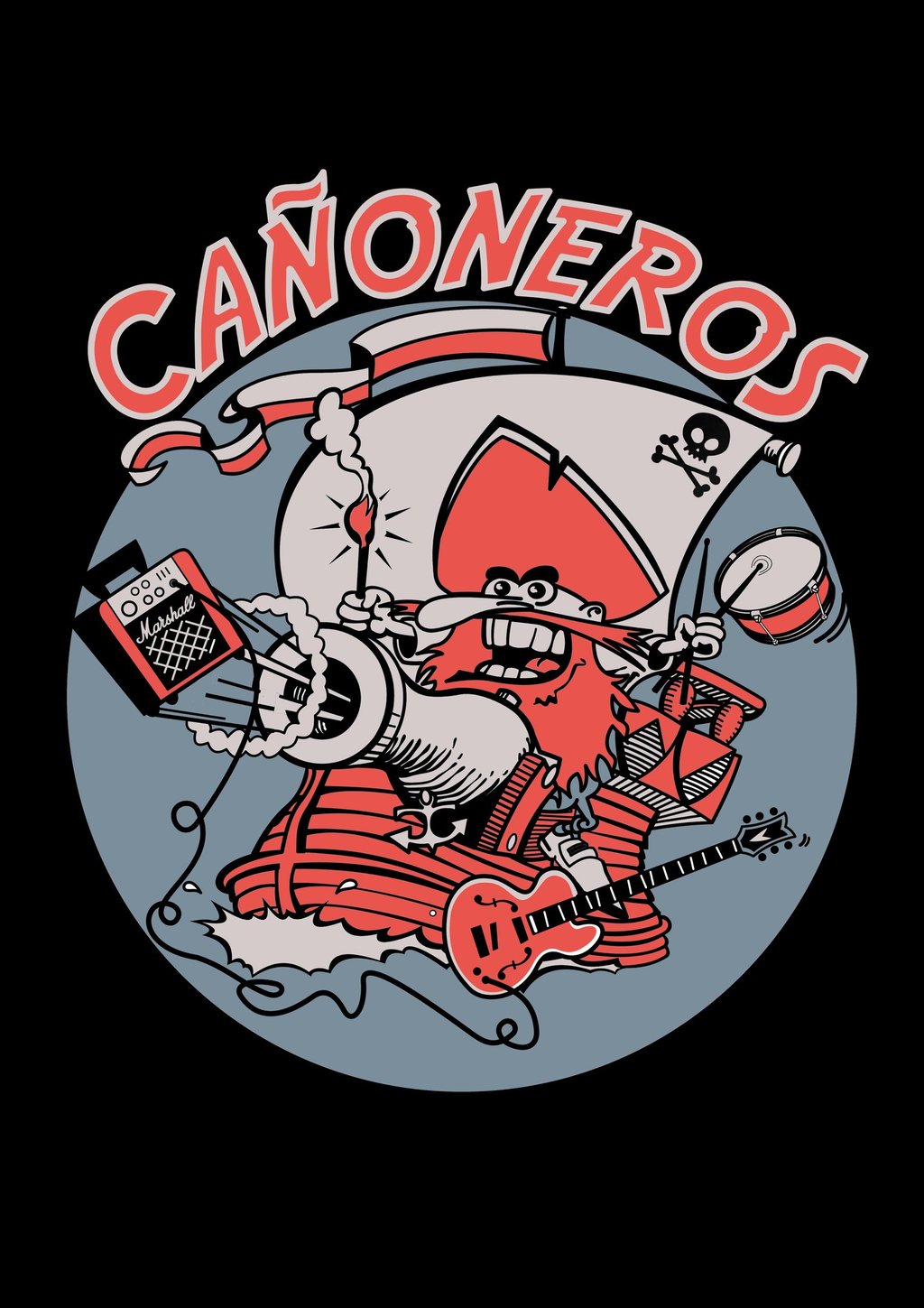 Cañoneros es una banda de versiones del mejor pop rock español de las últimas décadas
