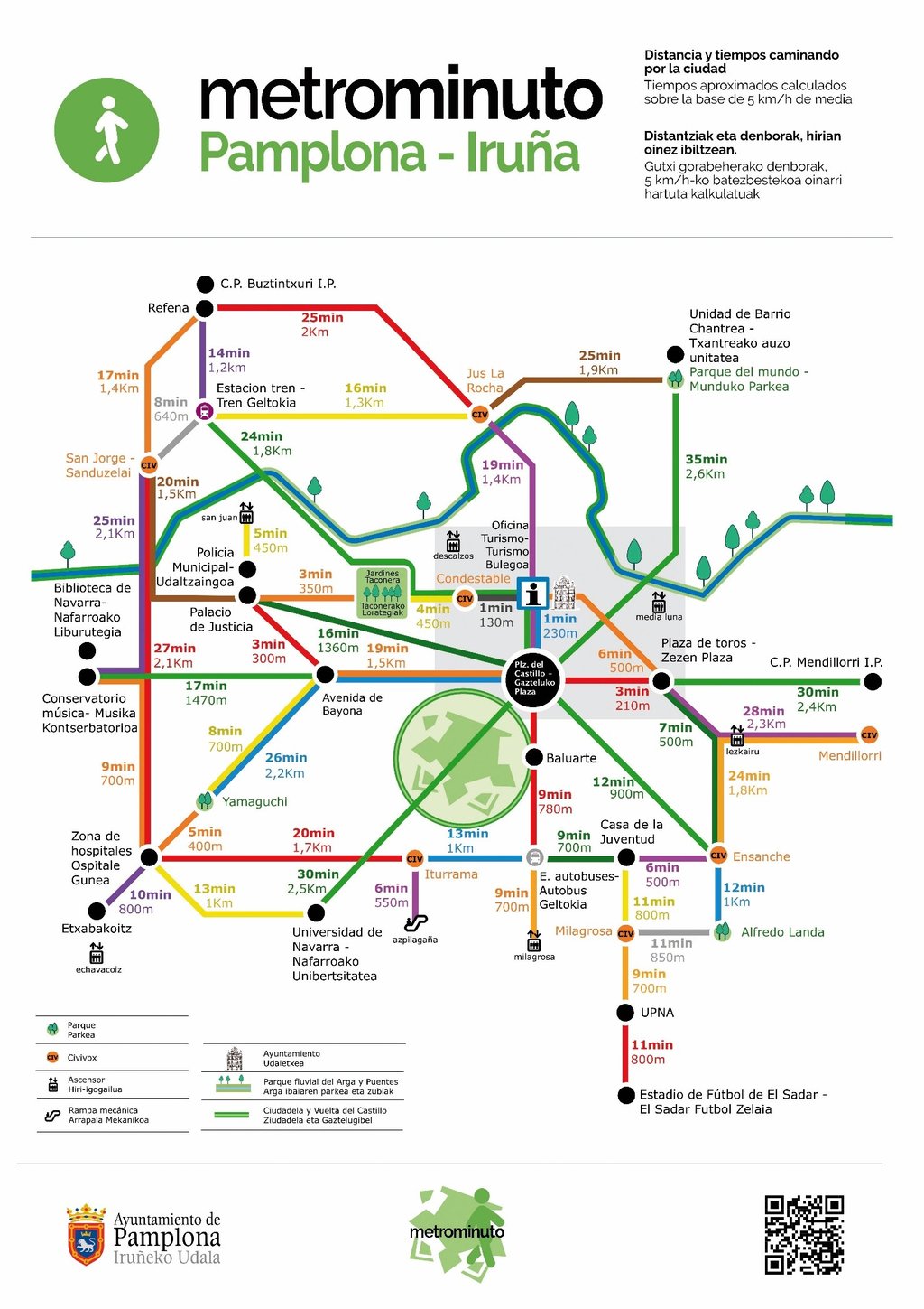 Metrominuto for Pamplona