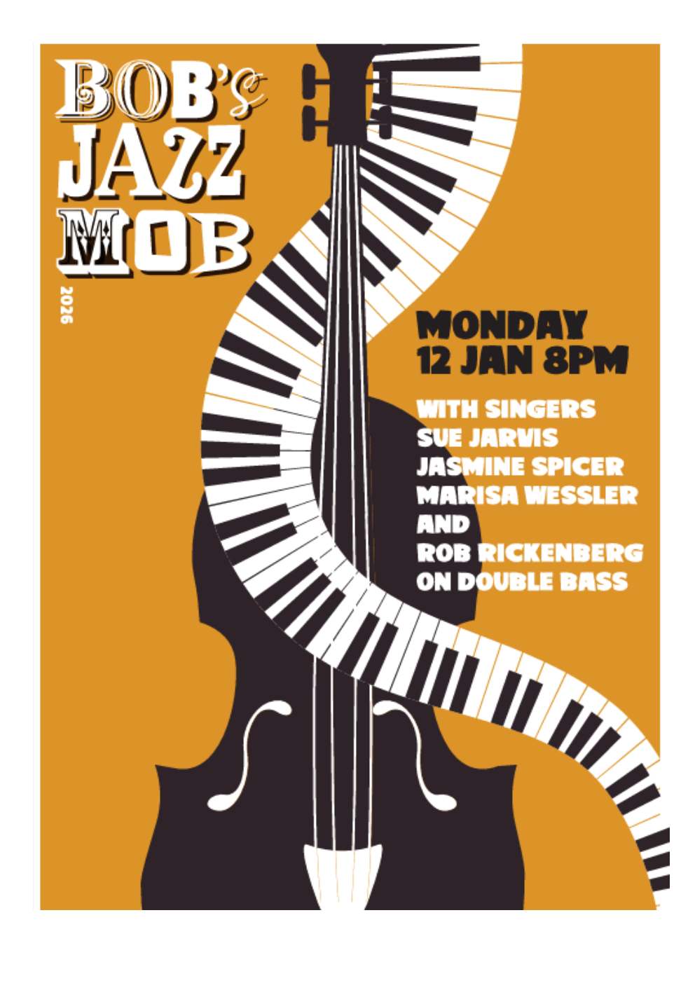 Flyer for a previous gig