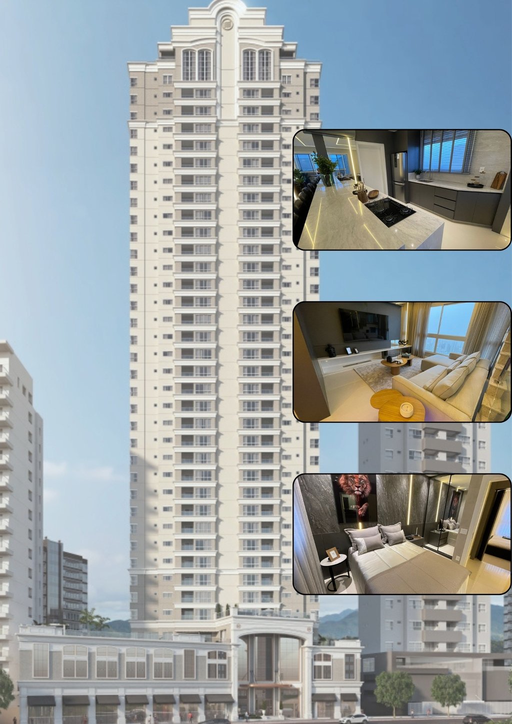 Cobertura pronta para morar, em Balneário Camboriú, com 03 suítes, mobiliada, decorada e equipada.