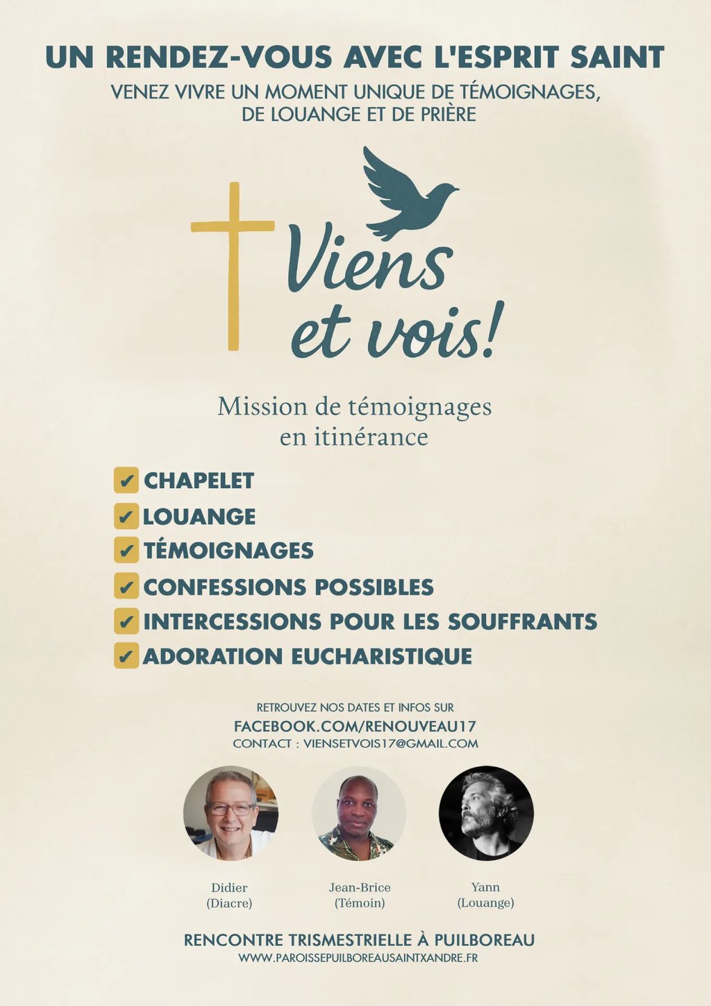 Soirée “Viens et vois”