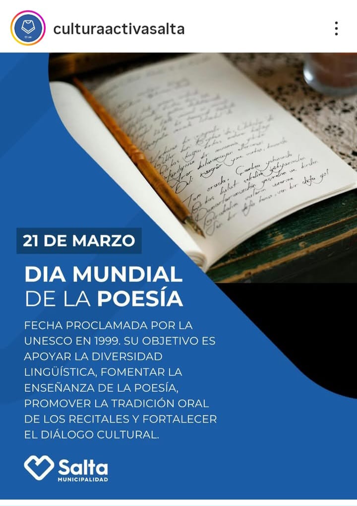 21 de Marzo - Día Mundial de La Poesía