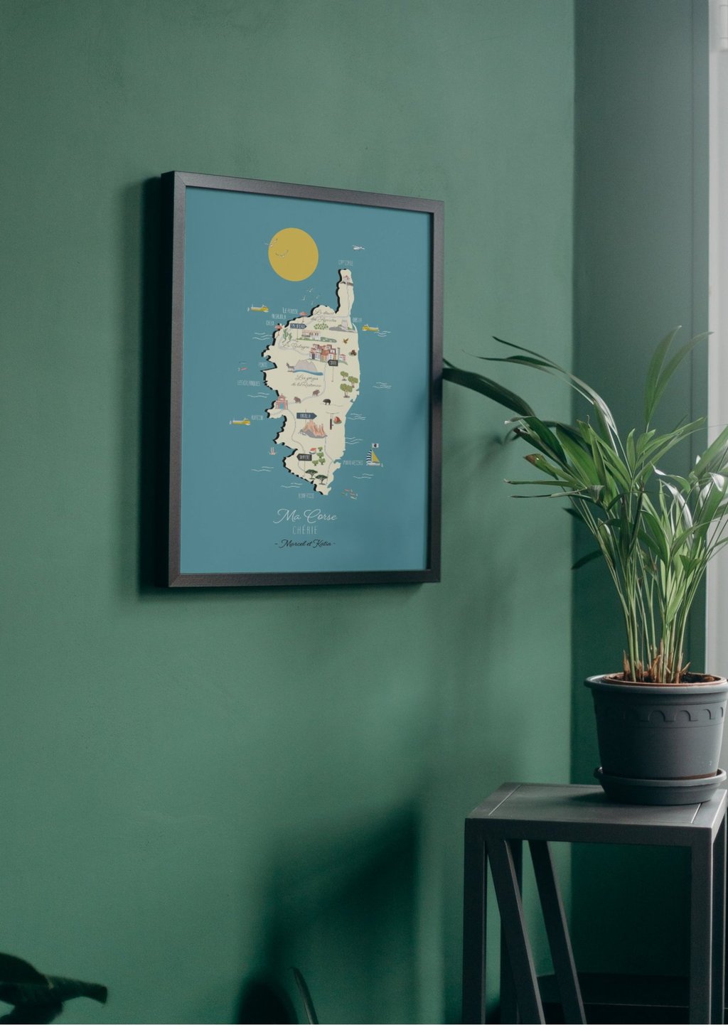 Illustrations personnalisées qui immortalisent les lieux qui vont sont chers avec émotions