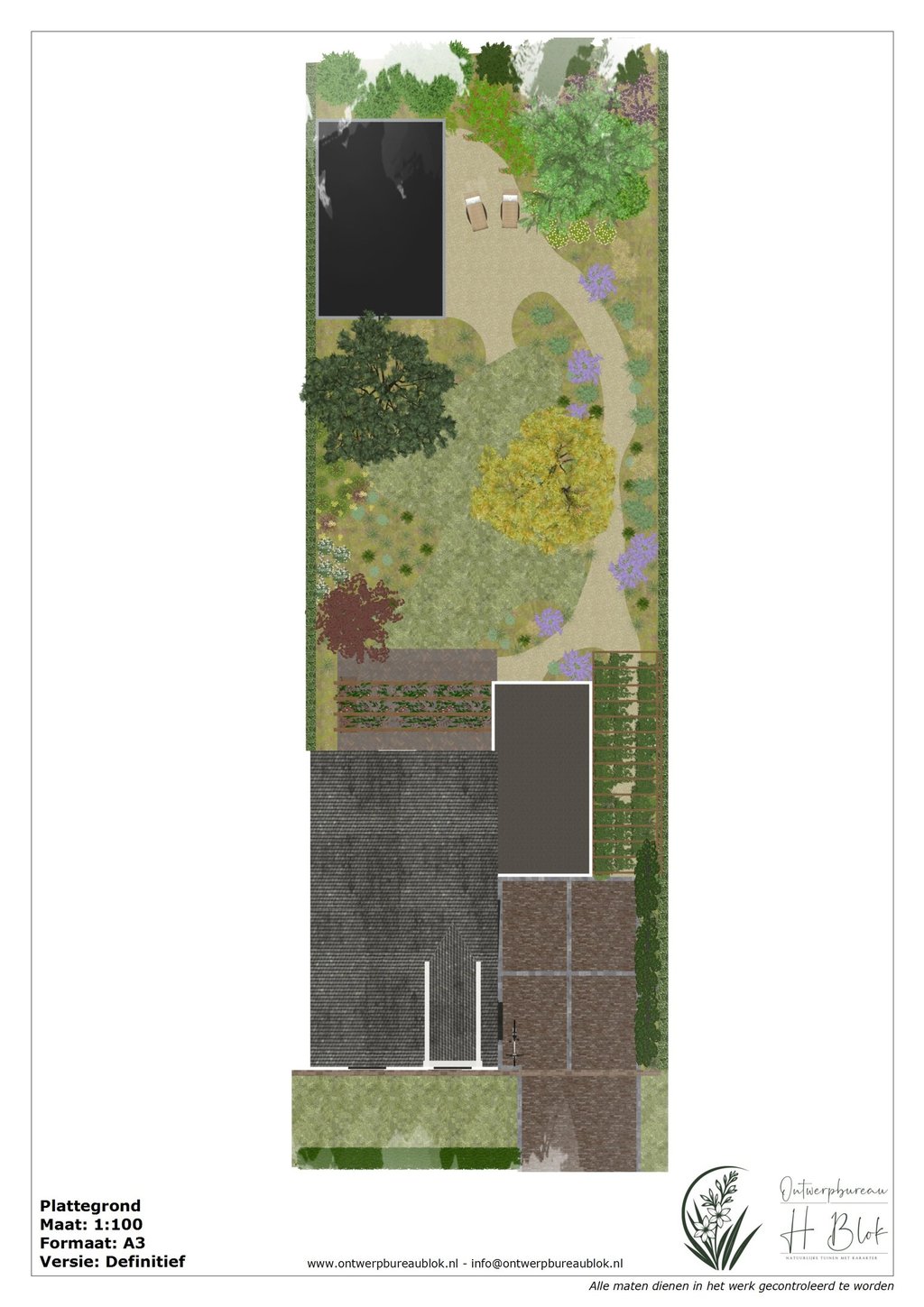 Definitief ontwerp, Landelijke Ontwerp, Natuurlijk ontwep, Rotterdam, Zichtlijnen