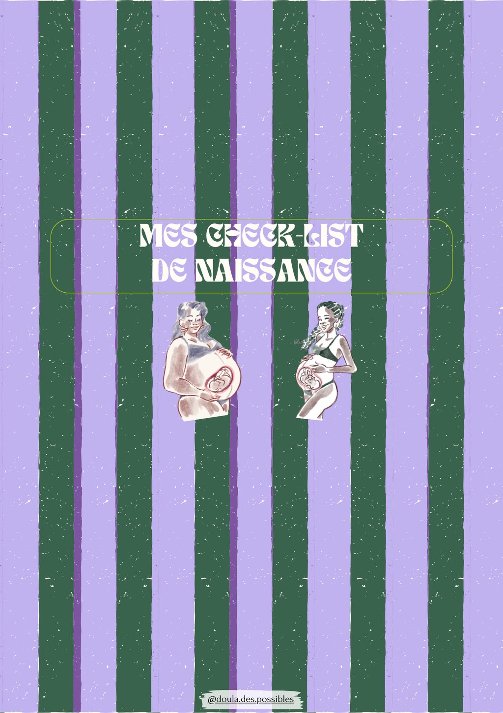 checklist naissance valise maternité