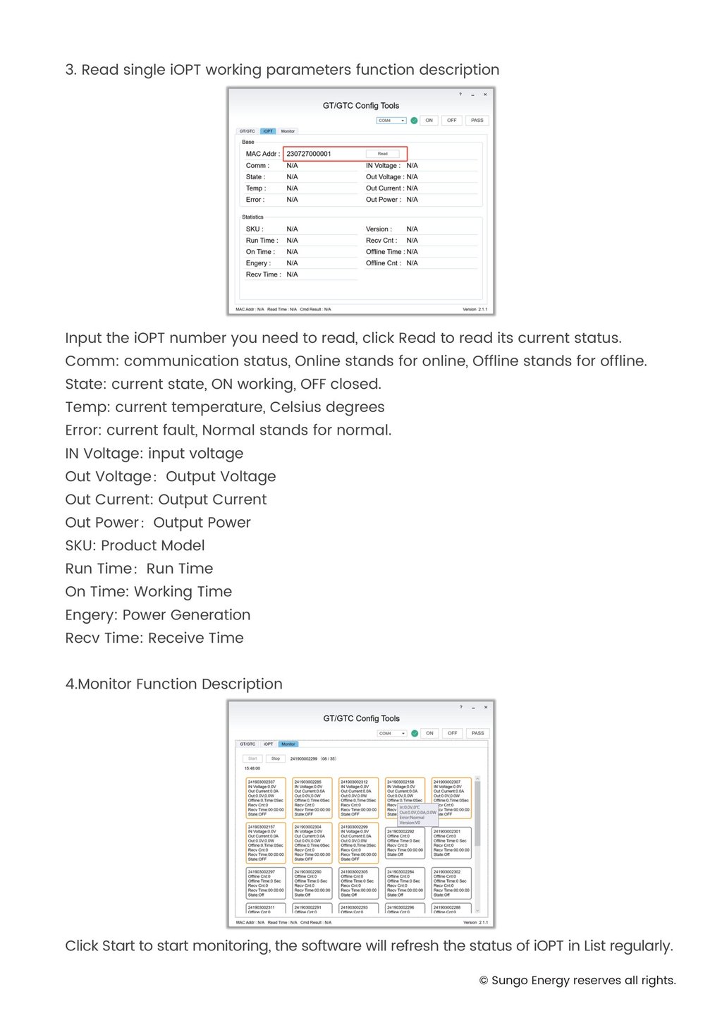 SUNGO iOPT Solar Power Optimiser and GTC Installation Manual-10