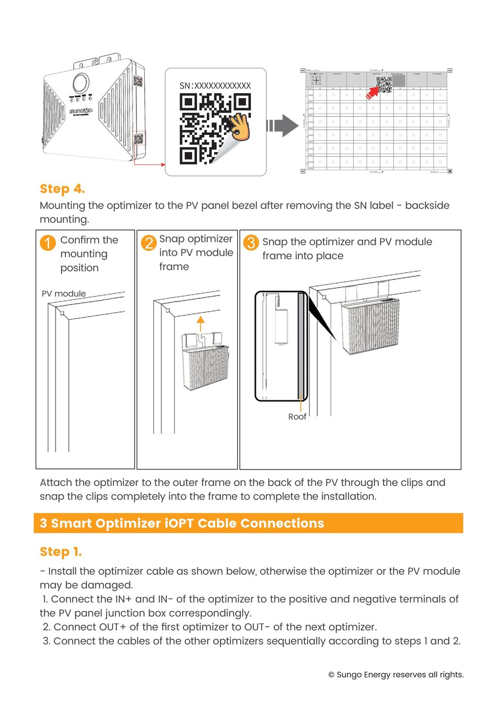 SUNGO iOPT Solar Power Optimiser and GTC Installation Manual-3
