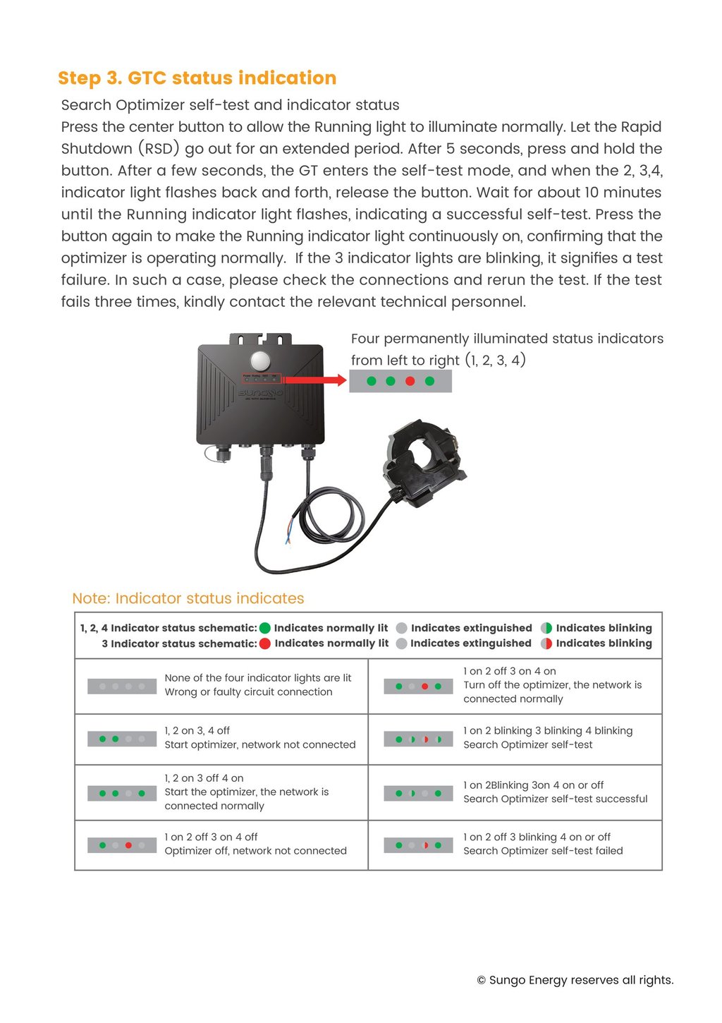 SUNGO iOPT Solar Power Optimiser and GTC Installation Manual-7