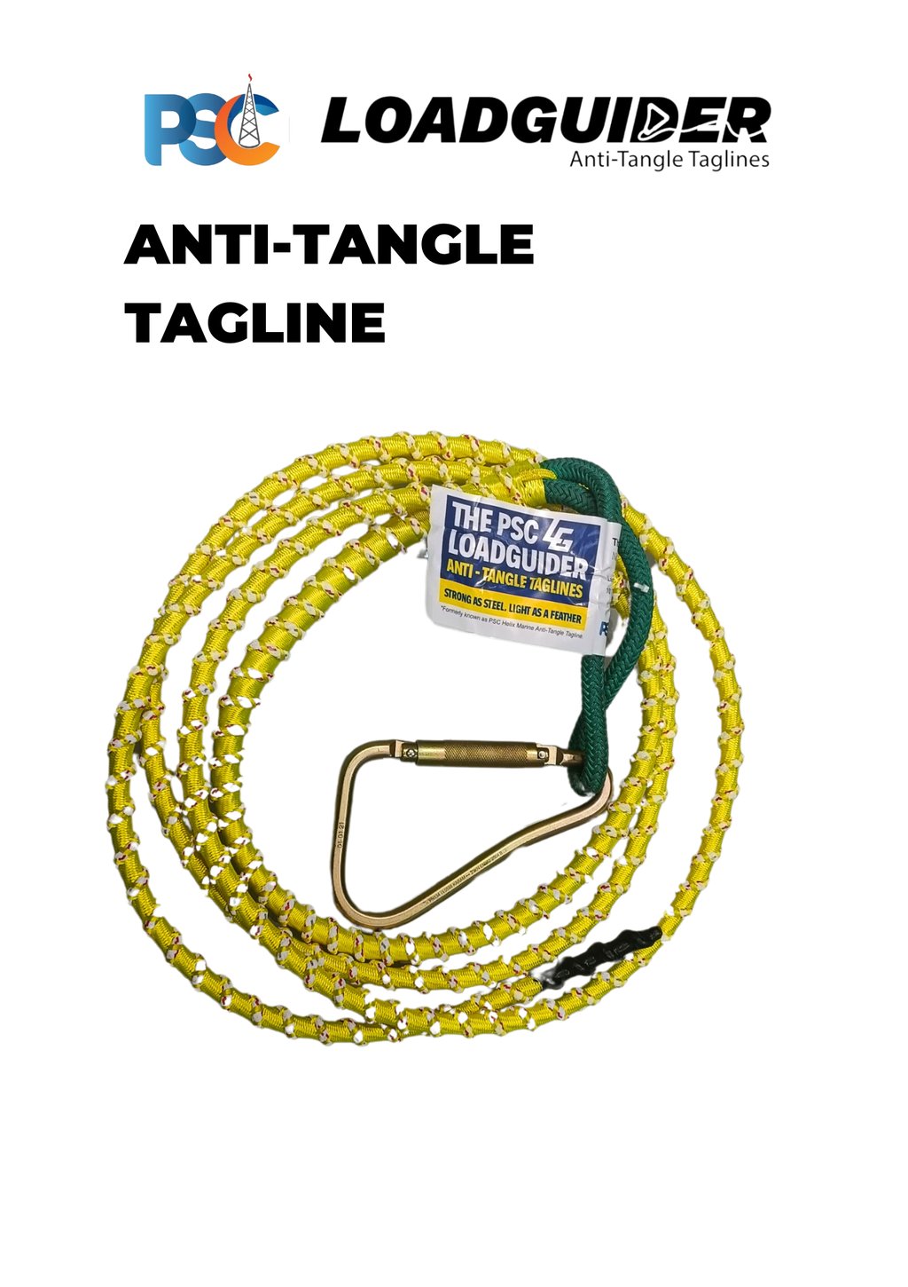 PSC Anti-Tangle Taglines | Safe Load Control for Crane & Lifting Operations