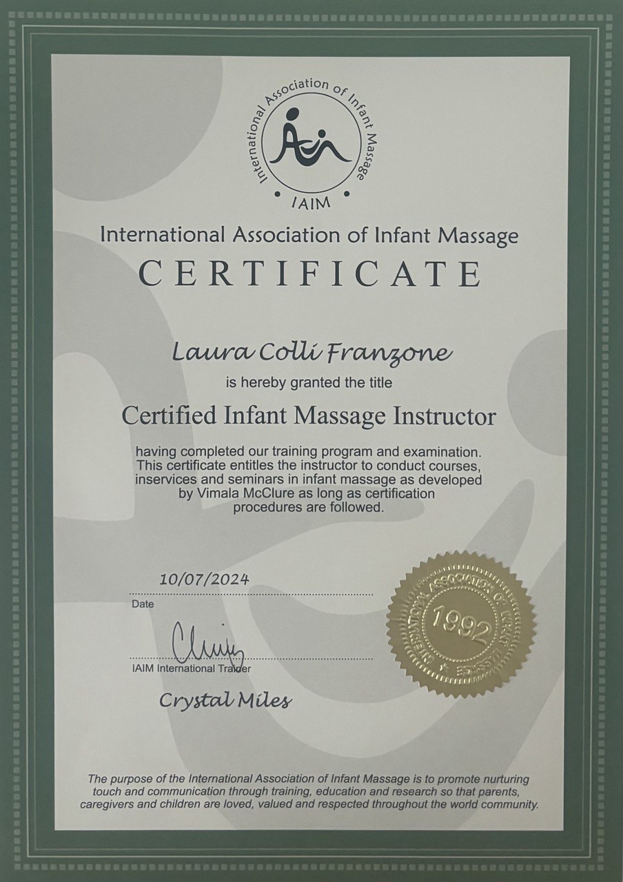 Official Laura's IAIM certificate