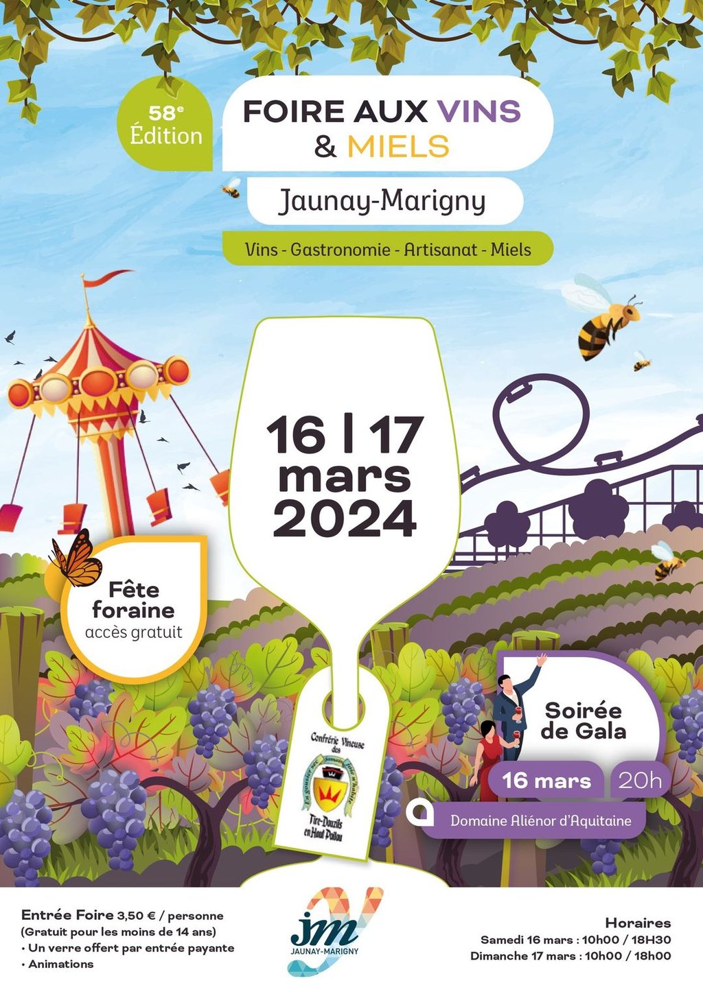 Salon du vin à Poitiers - Jaunay Clan