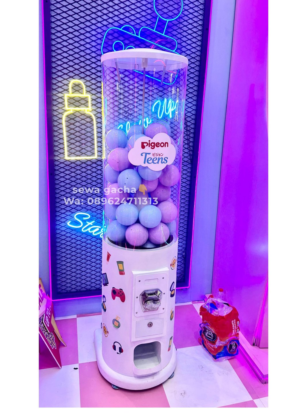 sewa mesin gacha small jakarta