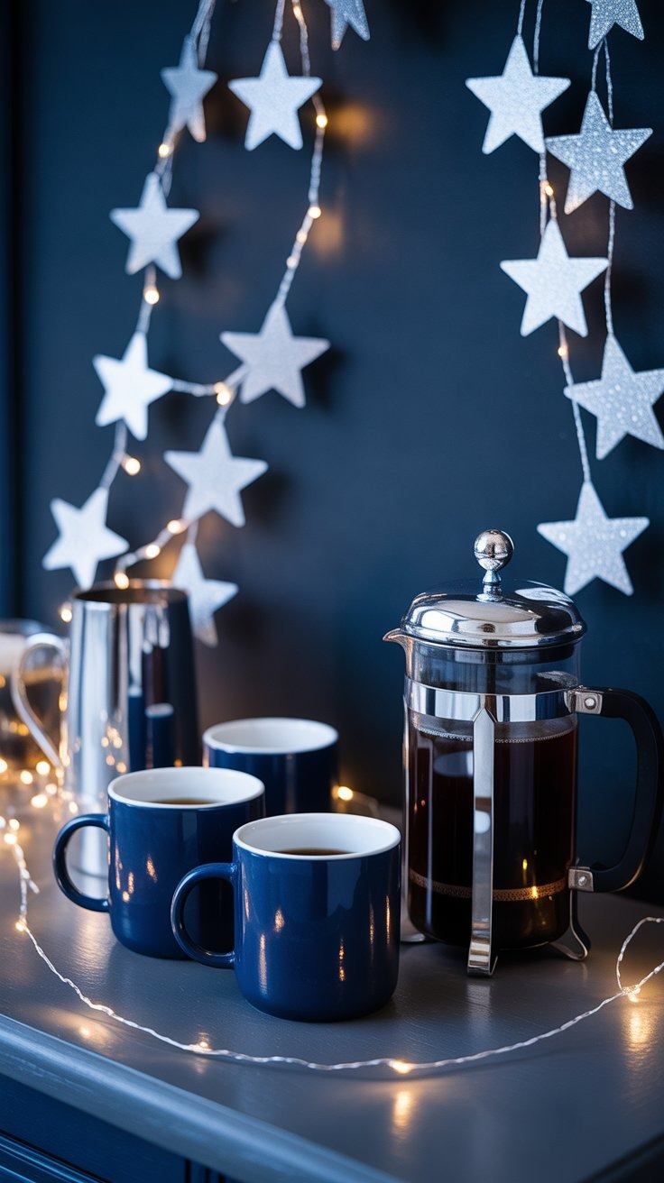 a coffee potted in a coffee potted on a table