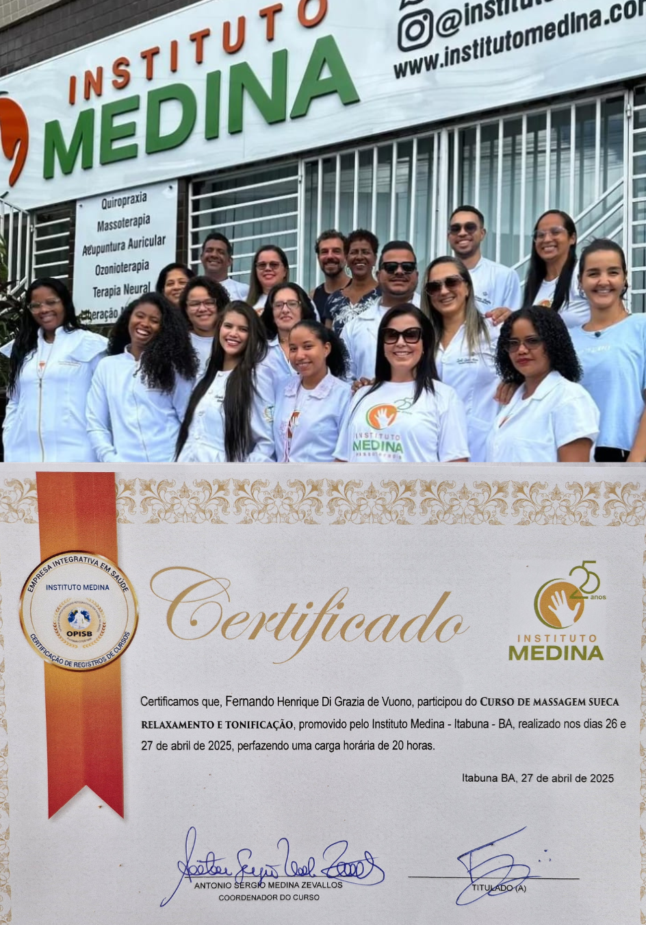 Formação de Massoterapeuta Fernando, Casa Cura Itacaré Bahia