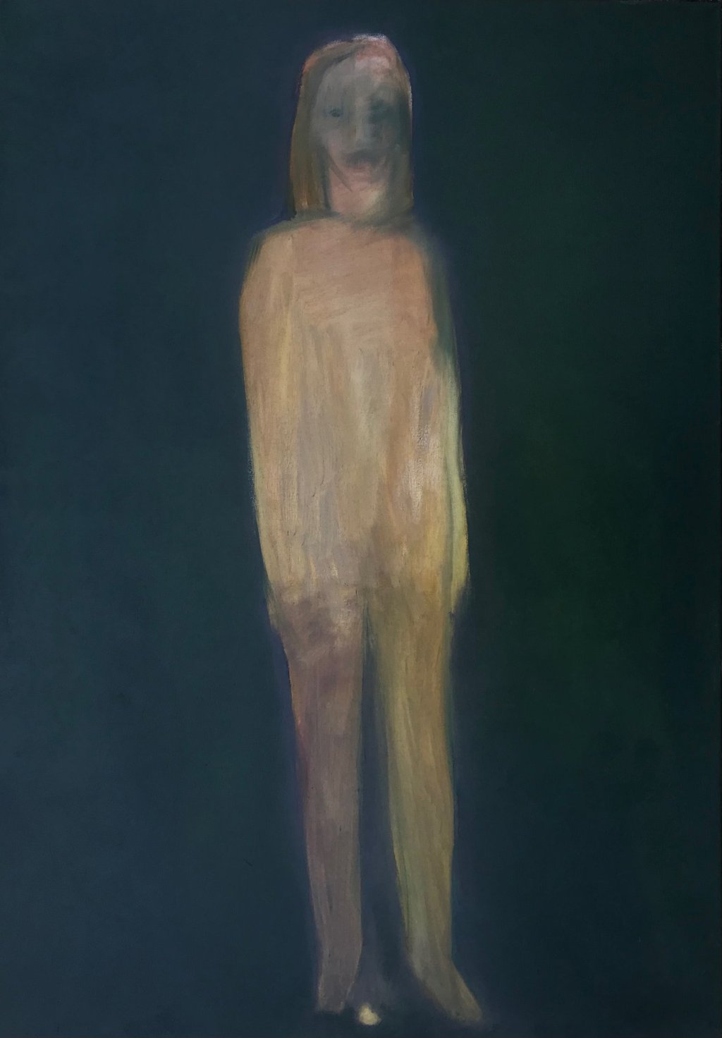 figurative oil painting by Lina Mikuzyte